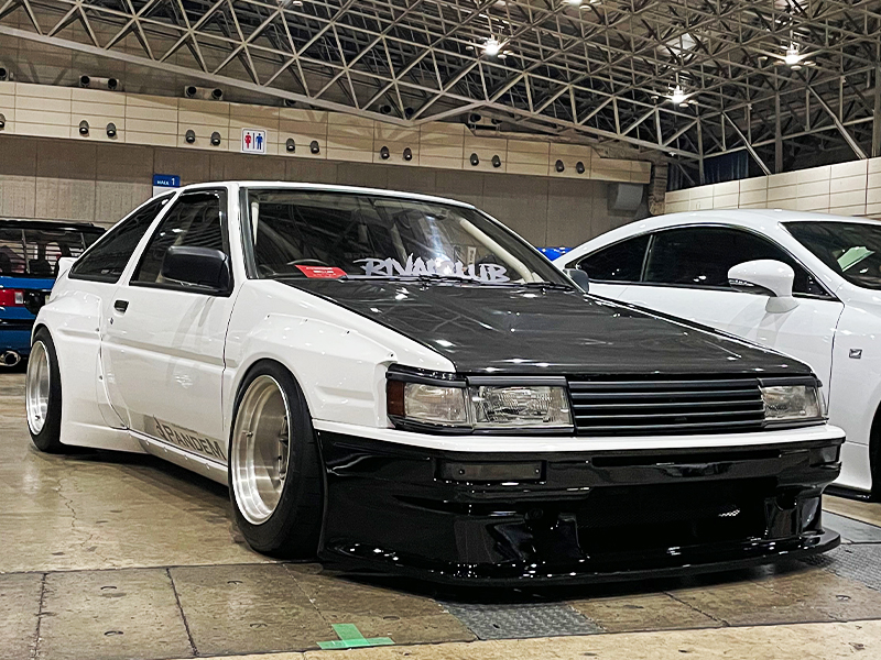 トヨタ AE86 エアサス装着車
