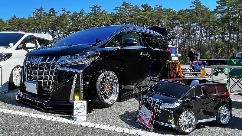 アルファード30　エアサス装着車