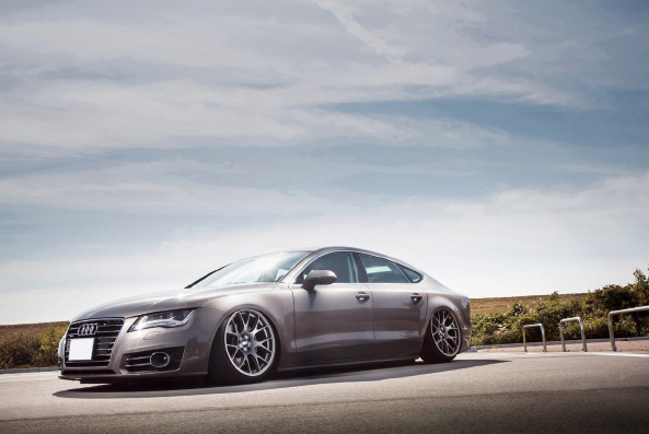 Bagged AUDI A7　エアサス アウディ Stance