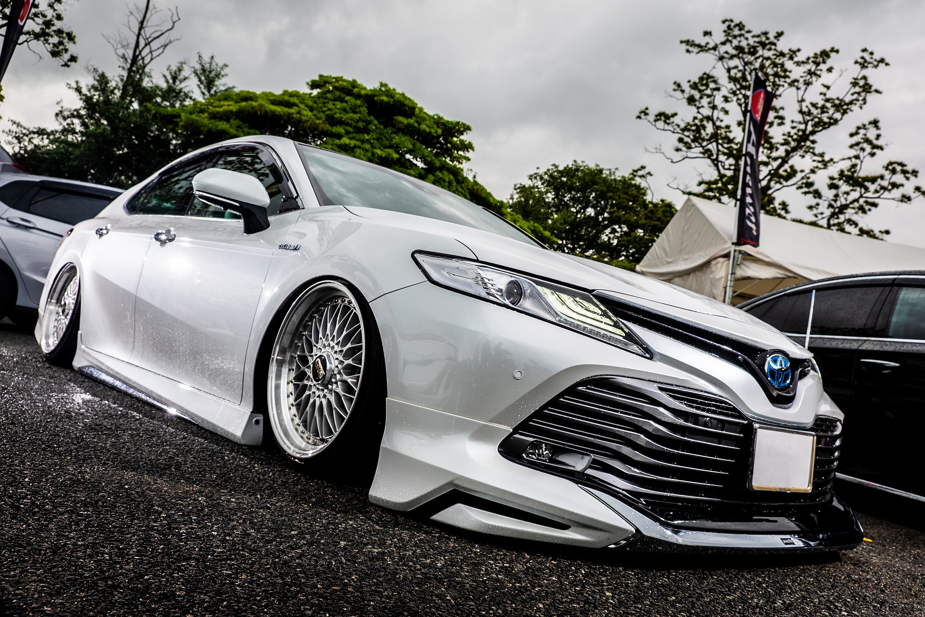 長崎スタンスネイション　STANCENATION 2018 エアフォース　エアサス装着　エントリー車　アワード受賞