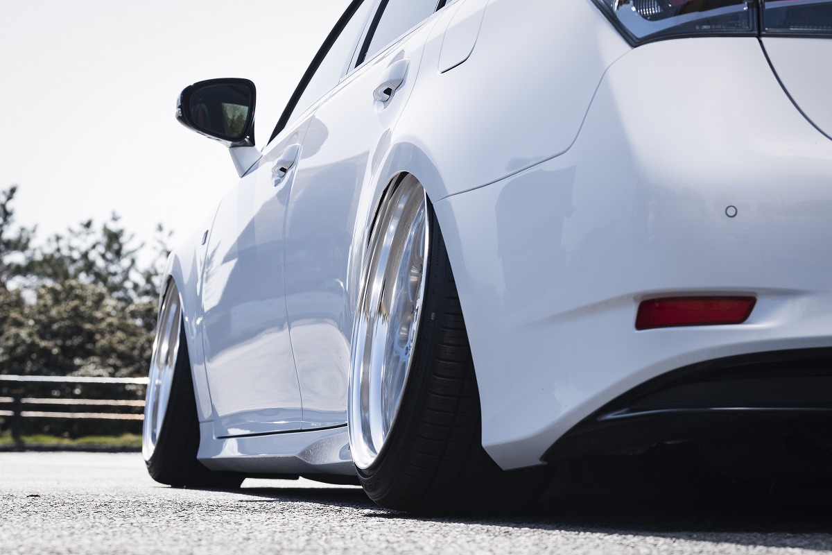 スタンスマガジン 掲載 エアサス レクサス LEXUS GS F-SPORTS BAGGED 