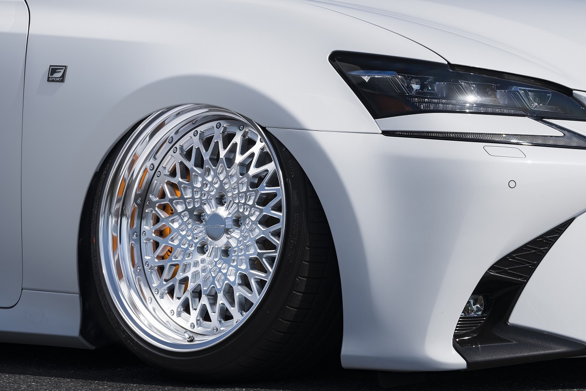 スタンスマガジン 掲載 エアサス レクサス LEXUS GS F-SPORTS BAGGED 