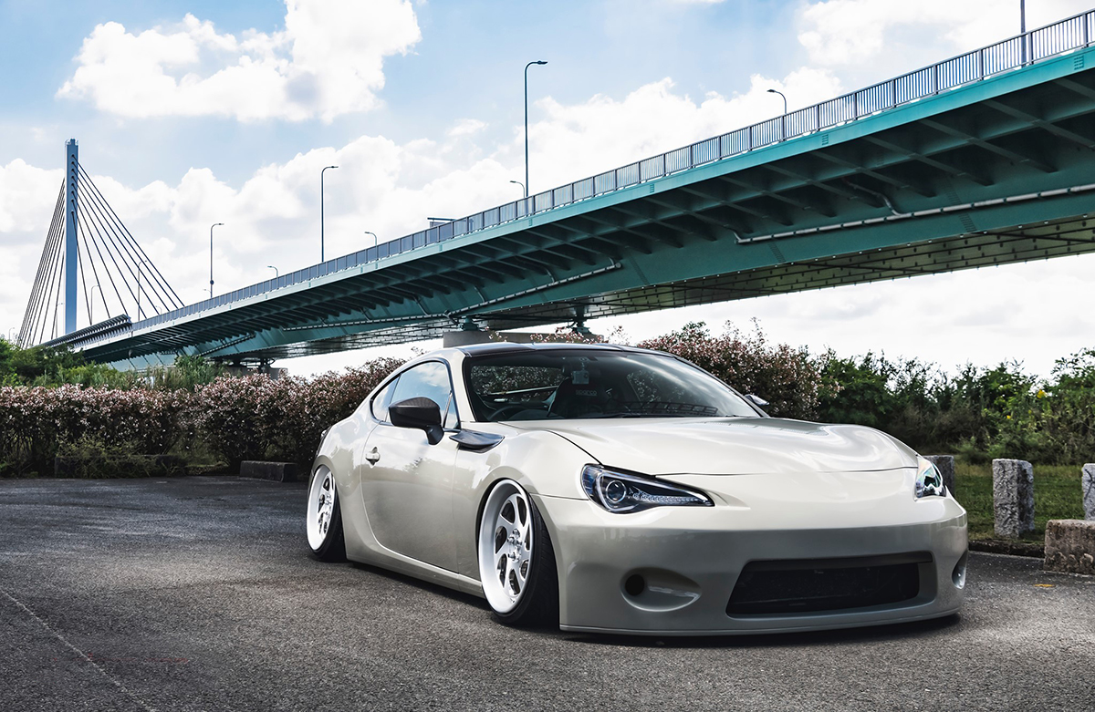 トヨタ TOYOTA 86 ZN6 エアサス BAGGED86 jdm usdm stance