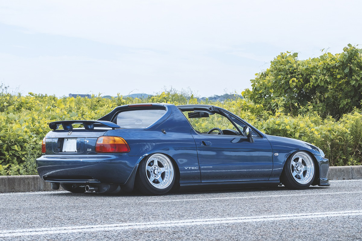 HONDA CR-X デルソル DELSOL エアサス　Bagged カスタム スタンス Stancenation 