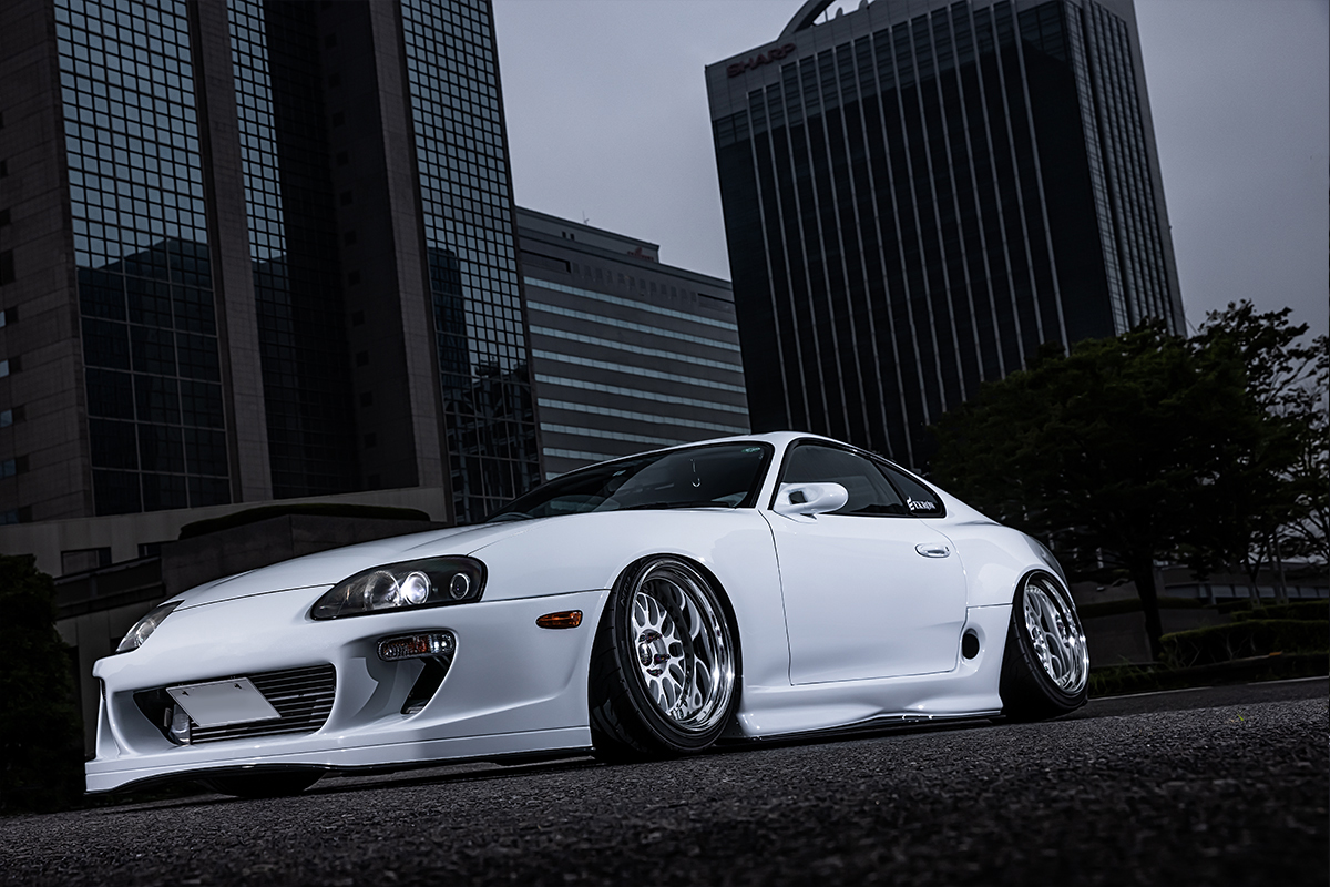 BAGGED TOYOTA SUPRA スープラ エアサス