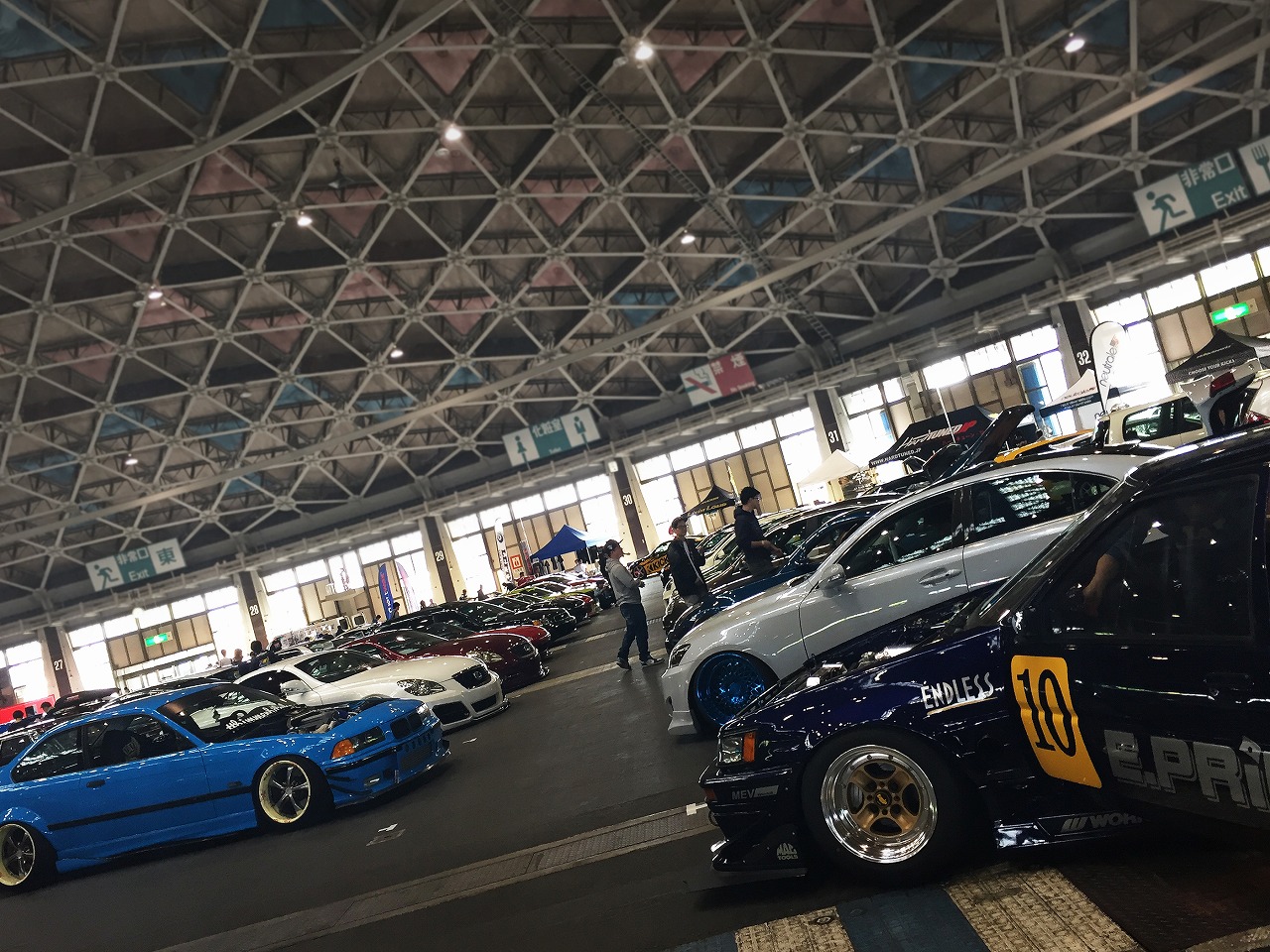 Wekfest usa 2017 japan 名古屋ポートメッセ　Air Force Suspension エアサスブース
