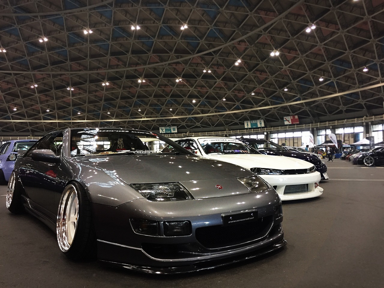 Wekfest usa 2017 japan 名古屋ポートメッセ　Air Force Suspension エアサスブース