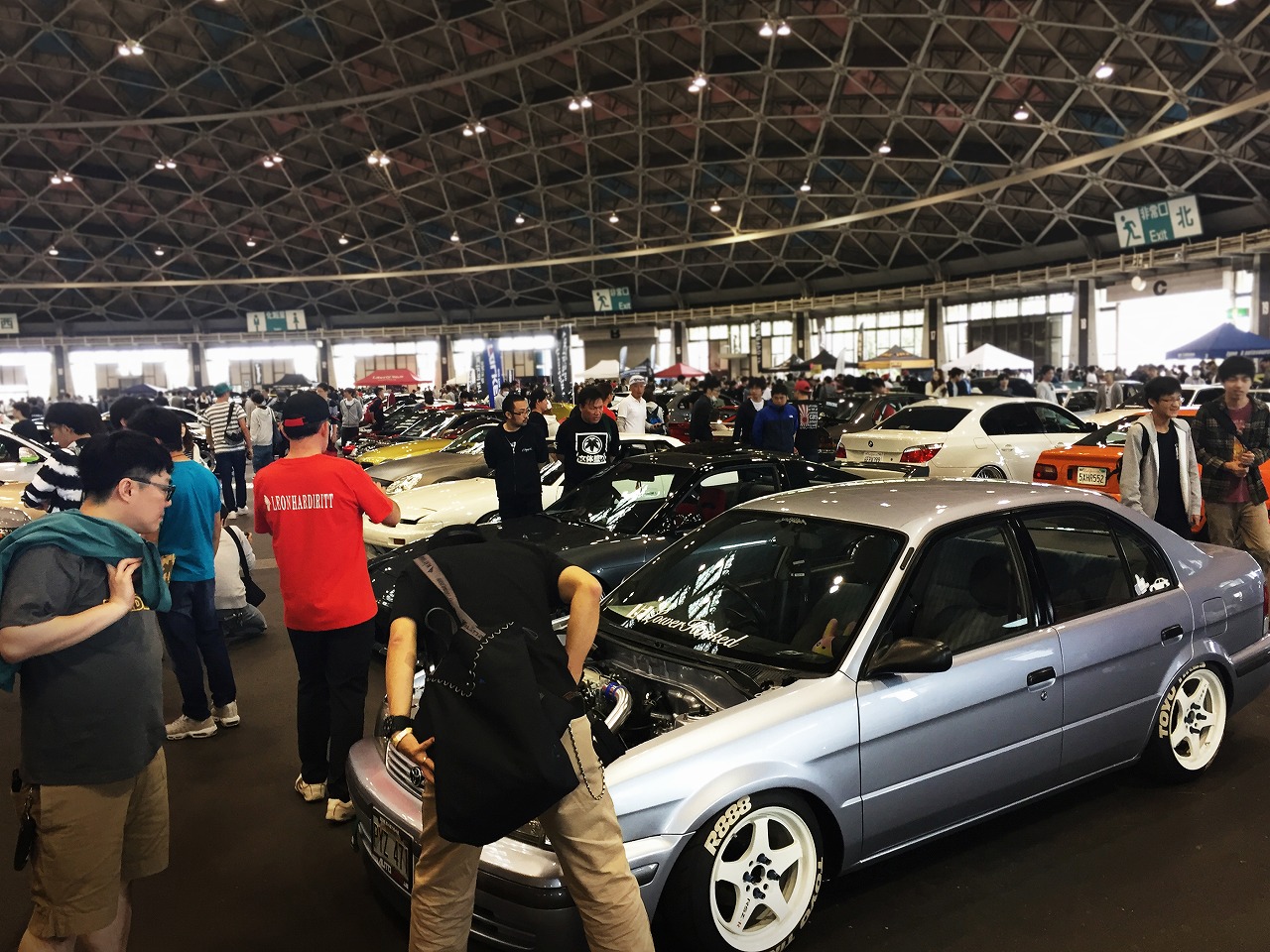 Wekfest usa 2017 japan 名古屋ポートメッセ　Air Force Suspension エアサスブース