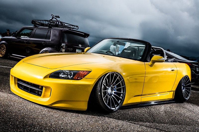 HONDA S2000　bagged  エアサス　エアフォースサスペンション